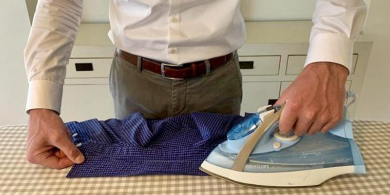 IRON YOUR SHIRT IN 5 QUICK STEPS