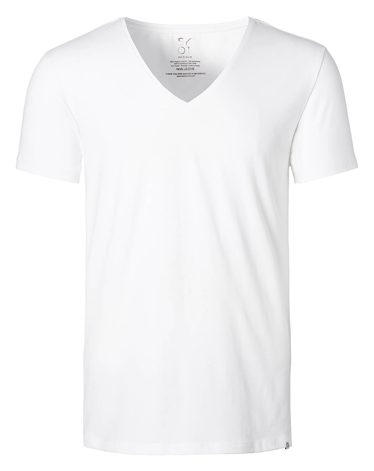 Plain white t shop shirts v neck