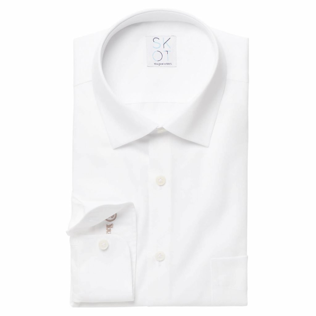 Overhemd - Slim Fit - Circular White